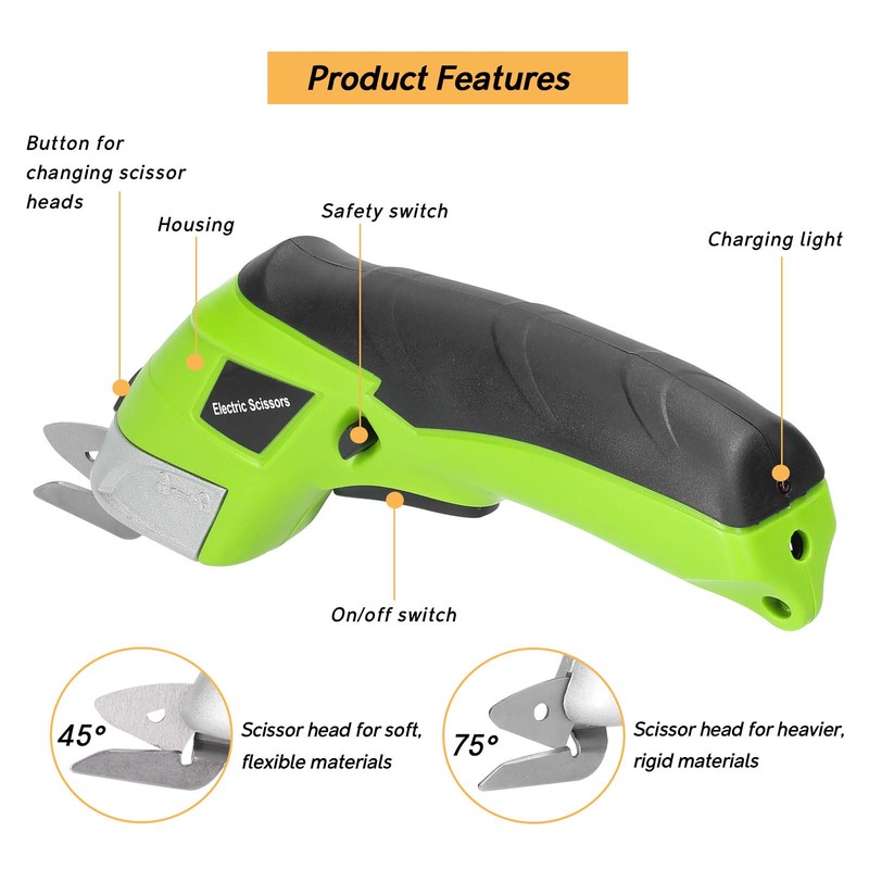 Handheld Electric Cloth Cutter Brush Motor Portable Fabric Cutting Machine