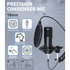 Podcast Equipment Bundle for 2, Audio Interface with Studio Condenser