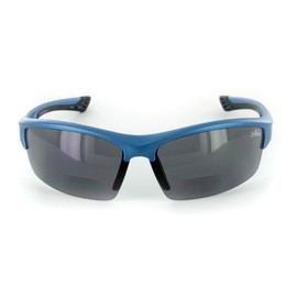 Aloha Eyewear Stone Creek MX1 Men's Wrap-Around Bifocal Reading Sunglasses (Blue Skies +1.50)