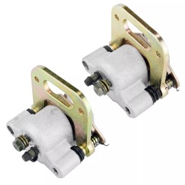 Caltric Front Left And Right Brake Caliper W/Pads For Polaris Xplorer 500 4X4 1997