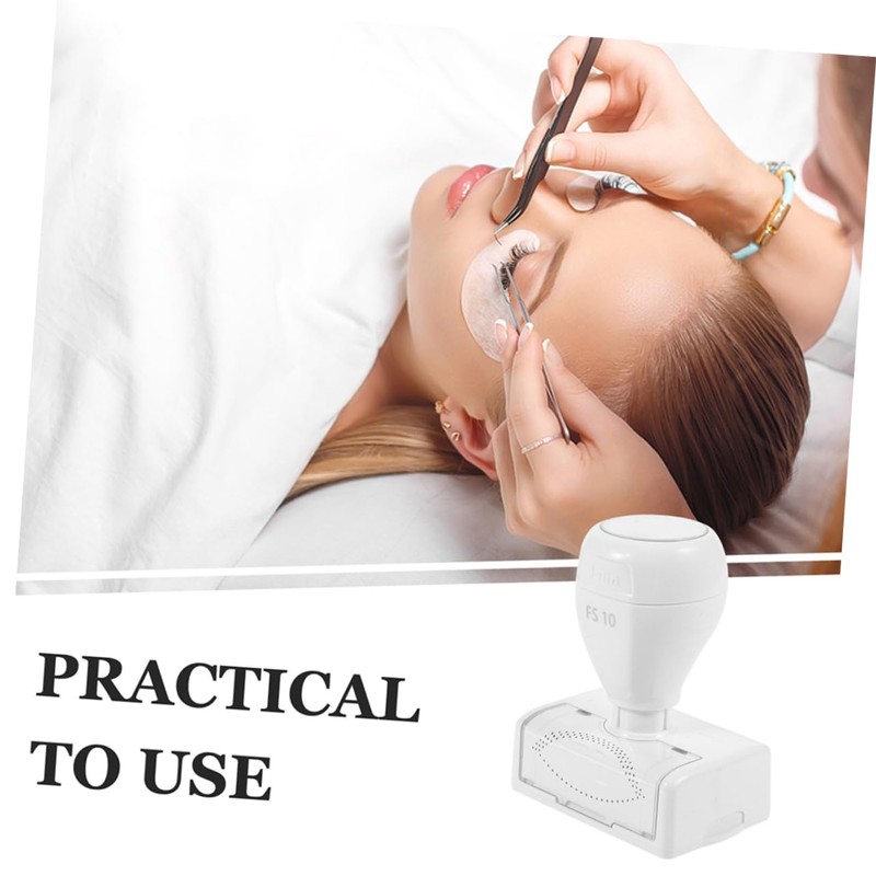 FOMIYES 2pcs Eyelash Stamps Makeup Tools for Accurate Lash Application