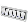 X AUTOHAUX 6 Gang Rocker Switch Panel 3 Pin on
