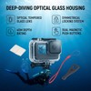 Zopsc Carcasa de Buceo Impermeable, Funda Subacuática 40M, Protectora para