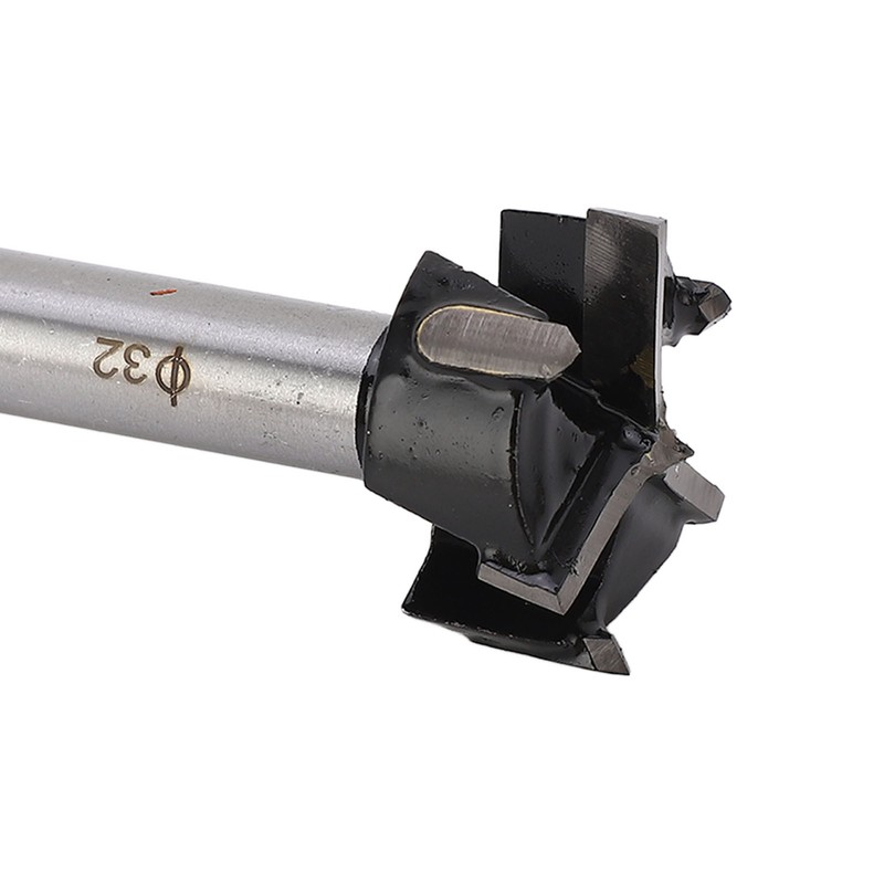 Forstner Drill Bit 32mm 3 Flute 4 Tooth Carbide Hinge
