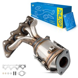 PHILTOP Front Catalytic Converter Compatible with Kia, Hyundai Soul 1.6L 2012-2019, Rio 2012-2019, Veloster 1.6L 2012-2017 Replace# 674891(EPA Compliant)