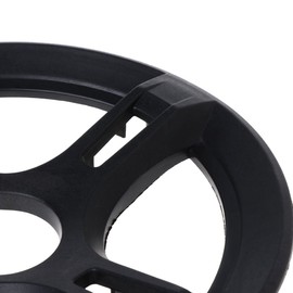 Q-XIAOKEAI Bicycle Chain Wheel Cover Plastic Plate Protective Guard Crank Accessories