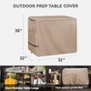 Wnanan Outdoor Pizza Oven Table Cover - Heavy Duty Waterproof