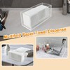1Pack Acrylic Paper Towel Dispenser, Napkin Holder for Bathroom, Kitchen