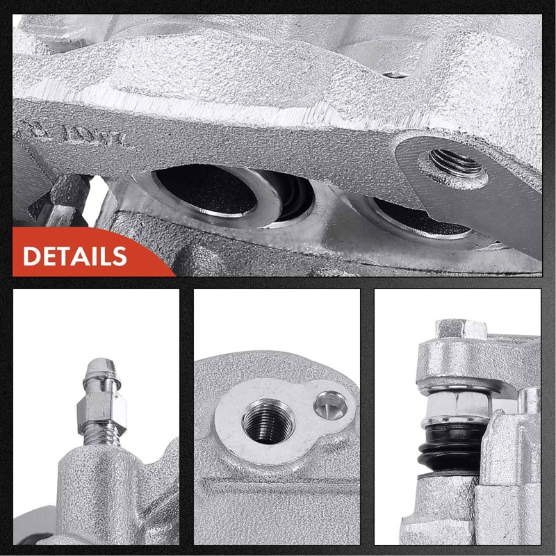 A-Premium Disc Brake Caliper Assembly with Bracket Compatible with Select