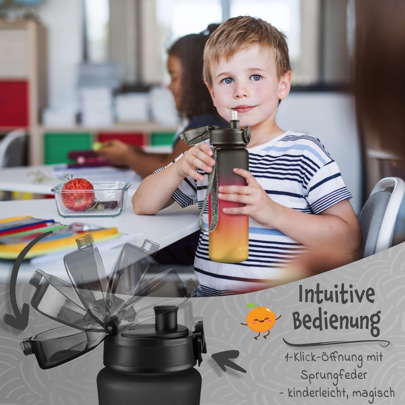 My Vesperbox – Minny - Kinder Trinkflasche auslaufsicher – 500ml
