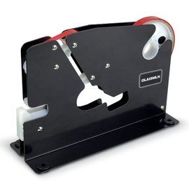 Tape Bag Sealer with Trimmer, Built-in Sharper Blade, Clear Plastic Bags Sealing Machine for Cookie, Bread and Ground Meat Packaging (Include Tape)