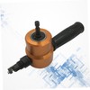 OSALADI Sheet Metal Cutter Yt-160a Double Headed Nibbler 360° Rotatable
