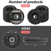 WelderElite 12 Pack 4" x 5/8" Grinding Discs for Angle