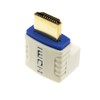 kenable PRO HDMI 2.0 Right Angle Adapter Socket to Plug