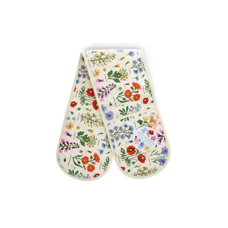 Double Oven Glove - Wild Flowers