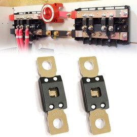 parts PTT 2PACK MEGA/AMG Fuse, Bolt Fuse 300Amp, 32V, Time Delay,High-Current Stud Mount Fuse - Bolt Down - Automotive/Marine (300A-2PACK)