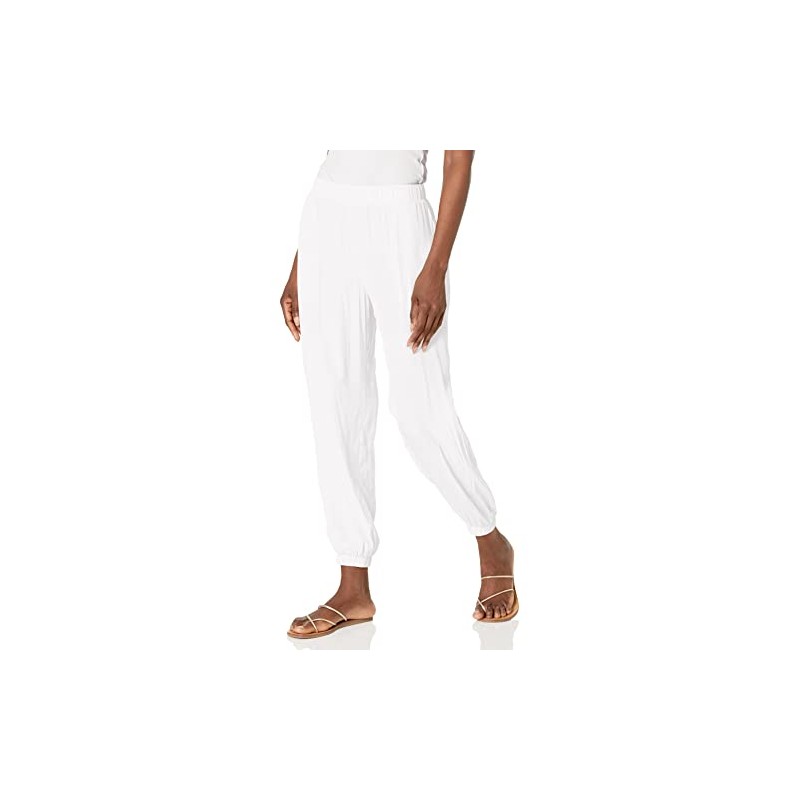 Ramy Brook Women's Caden Tech Jogger Pant, Ivory