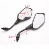 KEEPDSGN Black Long Stem Rear View Mirror 10mm For CFmoto