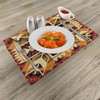 Ambesonne Arrow Place Mats Set of 8, Inspired Pattern Graphic