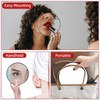 40X Magnifying Mirror with 3 Suction Cups, Magnified Makeup Mirror