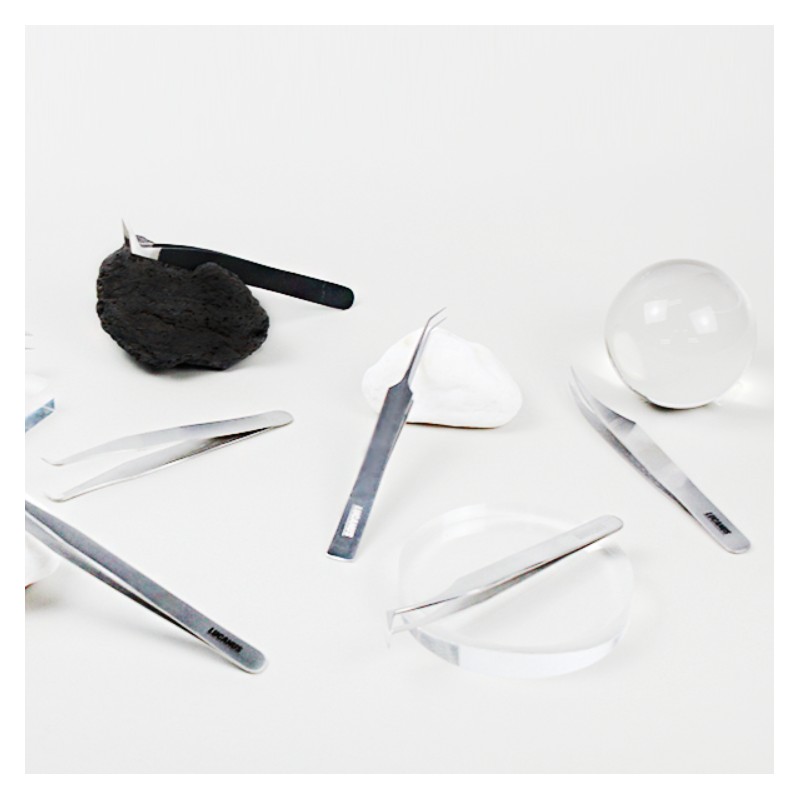 Lucanus tweezers eyelash tweezers tweezer straight professional P01 / 루카너스