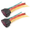 Vkinman 2 Pcs 68305265AA Headlight Connector Harness Pigtail Xenon HID,
