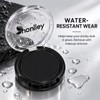 Single Black Eyeshadow Pressed Powder Compact Halloween Makeup