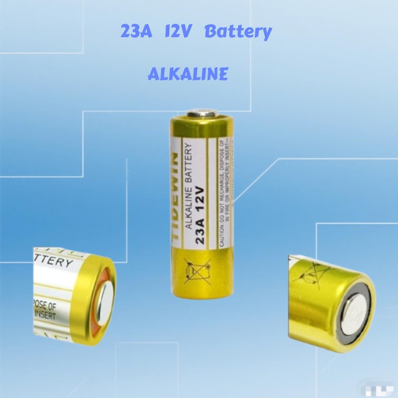 12V 23A Alkaline Battery 5 Pack - Long Lasting Power