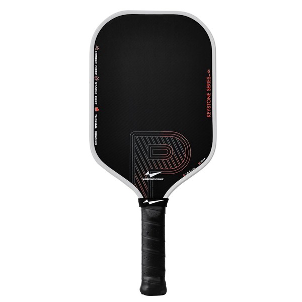 Warping Point Keystone Pickleball Paddle – Carbon Fiber Paddle, 16mm