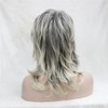 Lydell Wig Long Layered Blonde Grey Ombre Shag Classic Cap