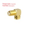VCE 5-Pack 90 Degree Coaxial Connector, Right Angle F-Type RG6