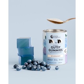The Well Store Nutra Organics Gutsy Gummies - Blueberry 150g