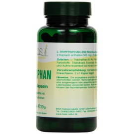 Bios L-Tryptophan 250 mg 100 Capsules Pack of 1 x 39 g