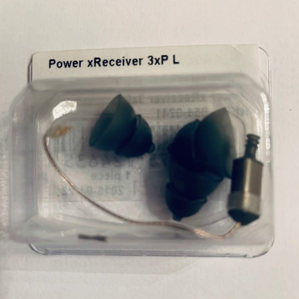 Phonak xReceiver, Replacement Power Receiver for Phonak Audeo Naida Quest Belong Venture Hearing Aids (Power xReceiver, 3xP Left)