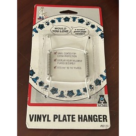 Signature Series Plate Hanger Vinyl Coated For 5 1/2” To 7 1/2” Plate