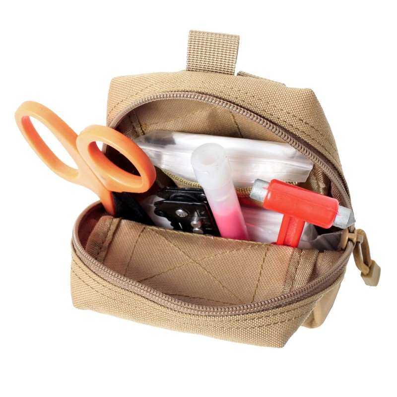 2 Pack Molle Pouches - Tactical Compact Water-Resistant EDC Pouch