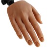 perfeclan Practice Hand for Acrylic Nails with Stand Fake Hand,Bendable,Mannequin
