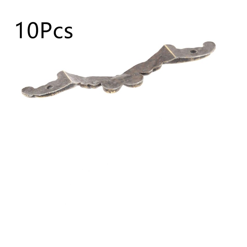 bnafes 10Pcs Vintage Bronze Knobs Antique Drawer Pull Handle Cabinet