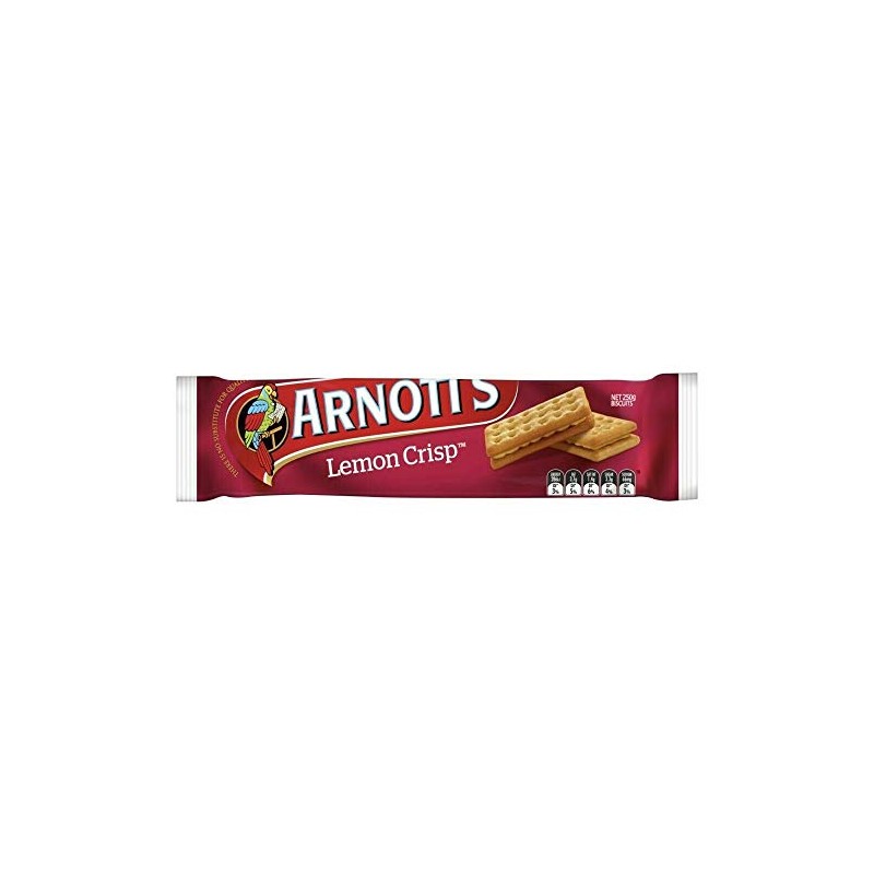 Australian Arnott's Lemon Crisp Biscuits 250g