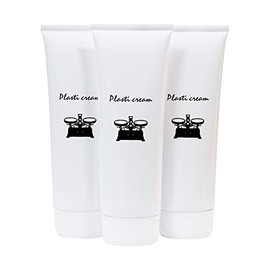 Plastic cream, 3.5 oz (100 g) x 3 pieces