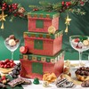 Christmas Gift Basket, Holiday Gift Tower, Candy Gift Box, Assortment