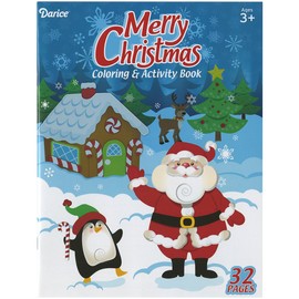 Darice Merry Christmas Coloring Activity Book