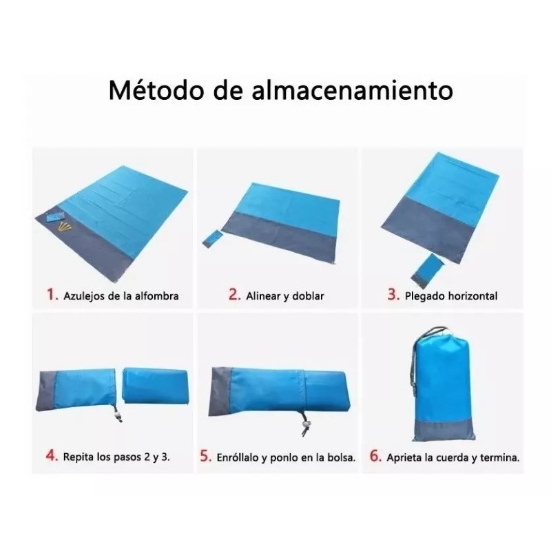 Dolores Picnic Impermeable Camping Colchonetas Playa Manta Portable