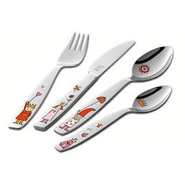 Zwilling Emilie 07136-210-0 Children's Cutlery Set 4 Pieces Polished Stainless Steel 18/10