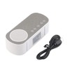 Digital Alarm Clock HIFI FM Radio Rechargeable Bluetooth 5.0 Speaker