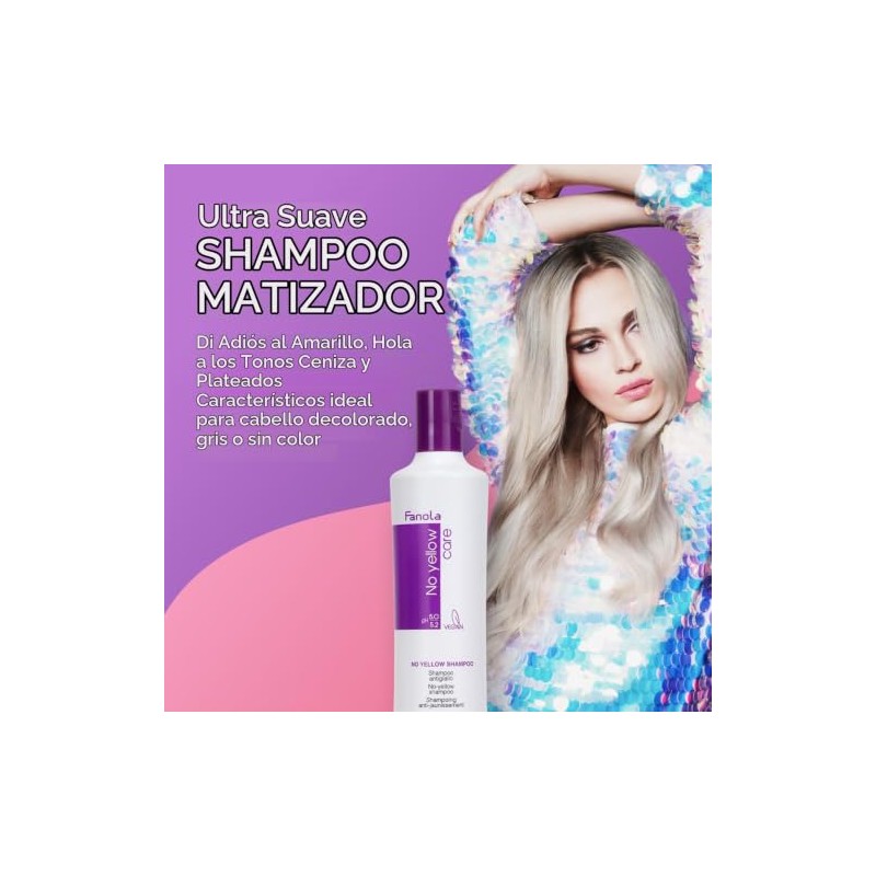 Fanola No Yellow Shampoo, 350 ml
