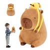 KQWVZ Capybara Cuddly Toy, 25 cm Capybara Plush Toy with