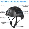 Airsoft Helmet and Mask, PJ Fast Helmet with Front NVG