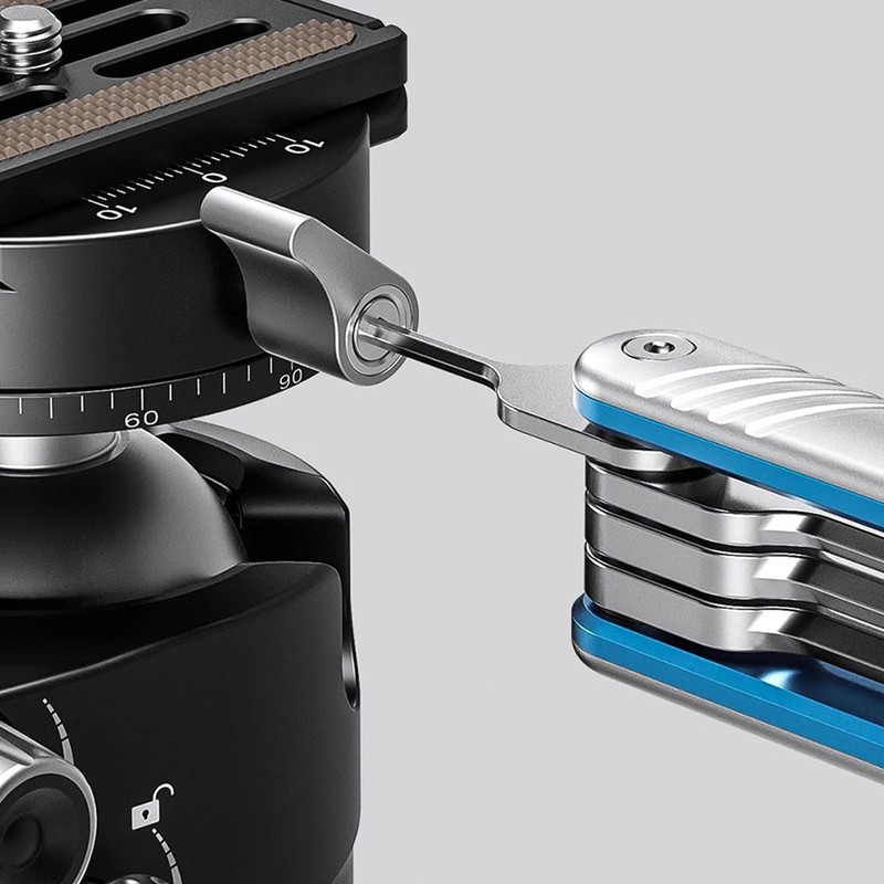 LEOFOTO MPL-3 Folding Mini Tool Set with Screwdrivers and Hex