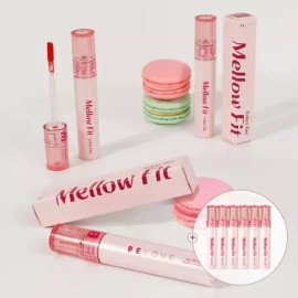 Belove 1+1 멜로우 핏 벨벳 틴트 택2 블러 보송 착색 지속력 1+1 Mellow Fit Velvet Tint Take 2 Blur Matte Long-lasting Color [P01 Cotton Pink P01 Cotton Pink]
